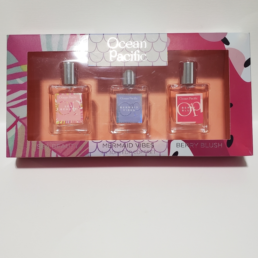 Ocean Pacific 3 Piece Fragrance Gift Set.